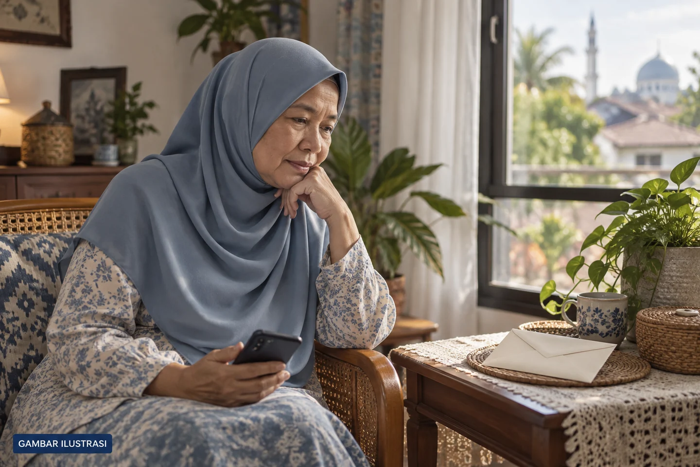 Gambar ilustrasi AI konseptual; bukan individu atau kejadian sebenar